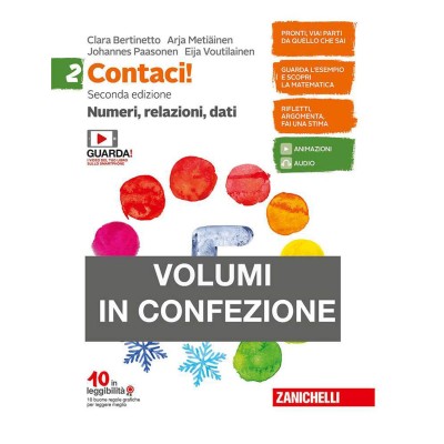 Contaci! (Seconda edizione)  - Confezione Numeri, relazioni, dati 2 + Misure, spazio e figure 2